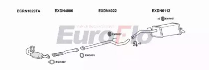 Глушитель EuroFlo DNMIC15D 1001B